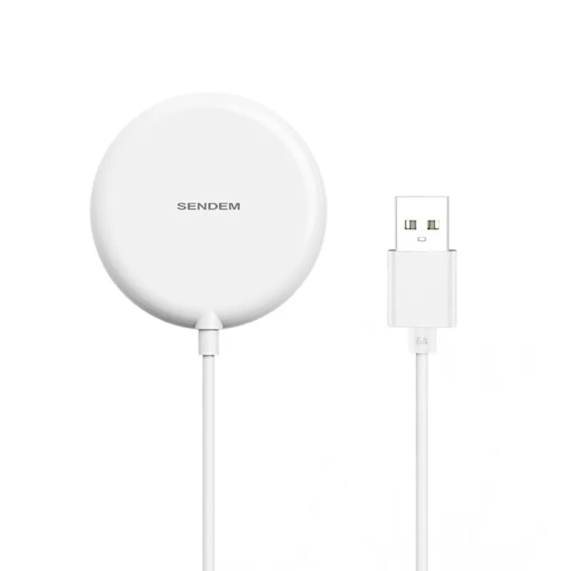 Sendem W2 Wireless Charger แท่นชาร์จแบบไร้สาย รวดเร็ว 15 วัตต์ (ADA-00413)