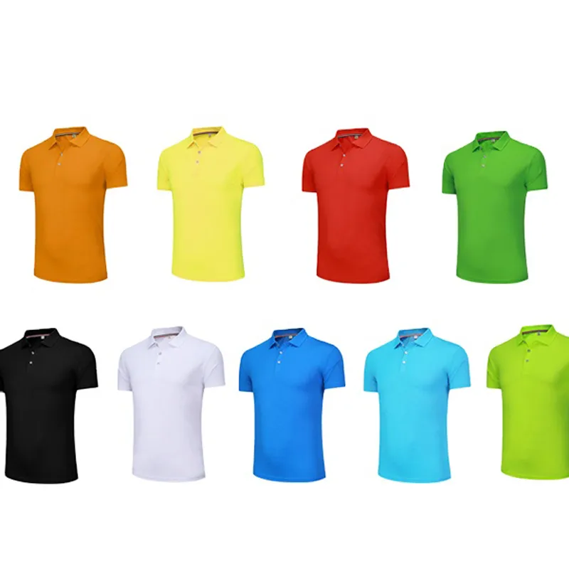 เสื้อโปโลแบบคอคลีบ แขนเสื้อแบบรัด ตัด 2 สี (CLO-00693)