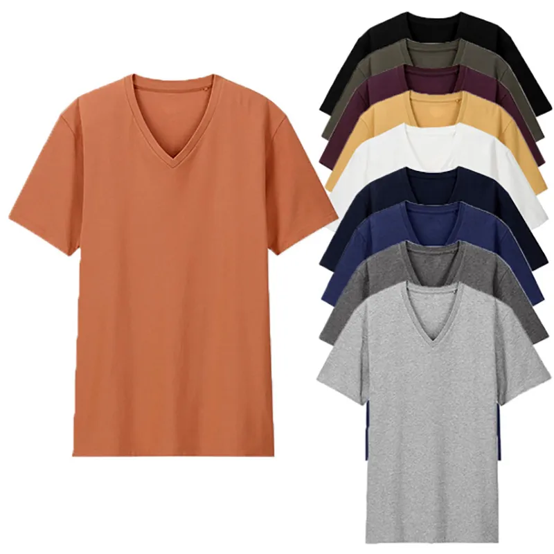 เสื้อยืดคอวี (CLO-00696)