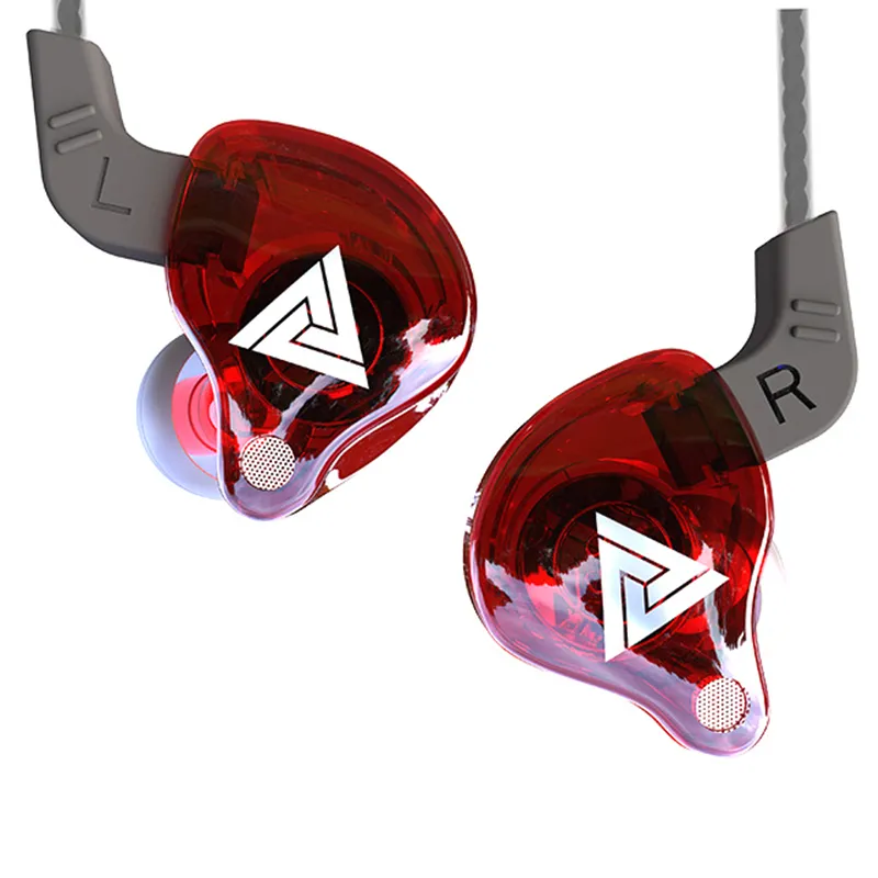 หูฟังQkz รุ่น Ak 6 หูฟังสเตอริโอ Hifi เสียงสเตอริโอพร้อมไมโครโฟน (EAR-00076)