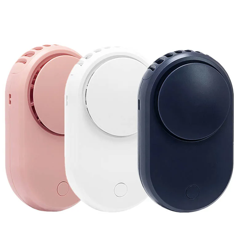 พัดลม ชาร์จ USB ขนาดมินิ  แบบพกพามีสายคล้องคอ (ELETRICFAN-00910)
