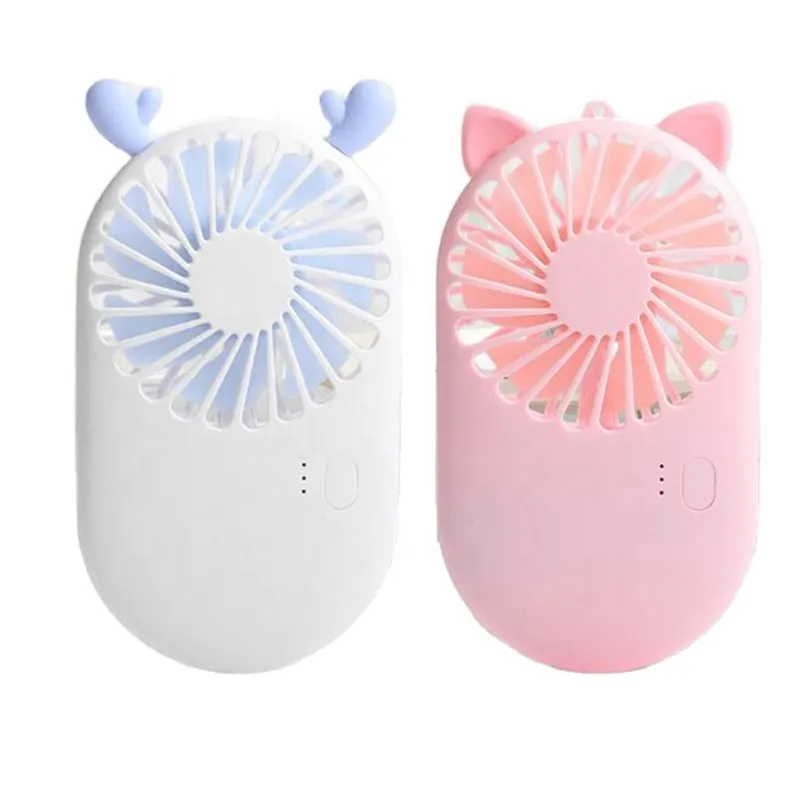 พัดลมมือถือ USB พร้อมฐานตั้งได้ แบบพกพา ขนาดเล็ก ปรับได้ 3 ระดับ (ELETRICFAN-00913)
