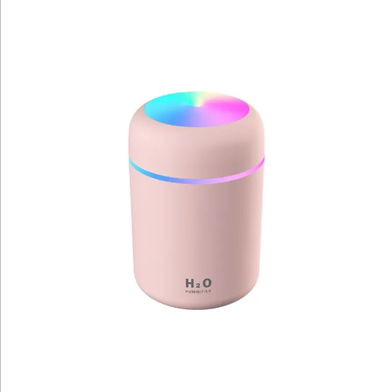 เครื่องพ่นไอน้ำ Aroma Diffuser เครื่องฟอกอากาศ เครื่องพ่น เครื่องเพิ่มความชื้นในอากาศ LED Humidifier Home Office Car  (HUM-00606)