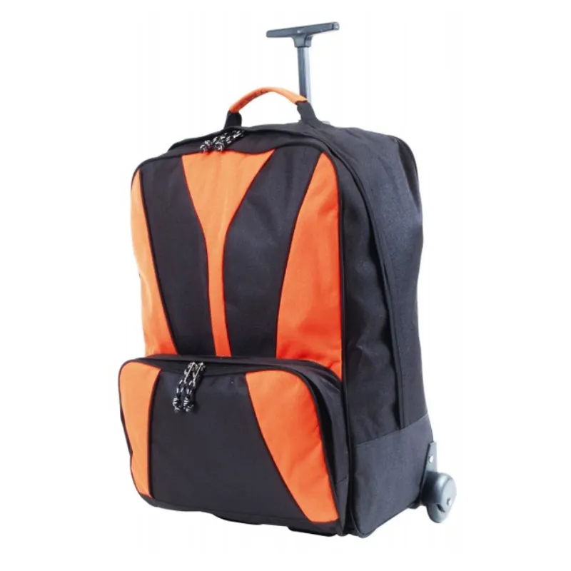 กระเป๋าล้อลากสีส้มดำ (LUG-00337)