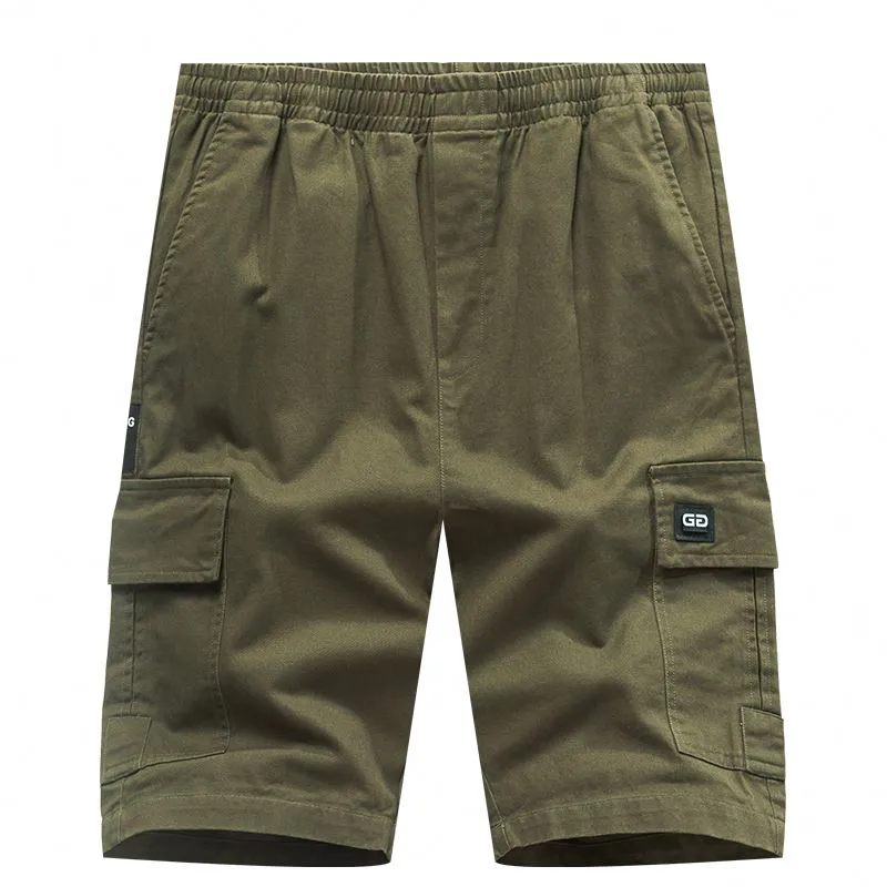 กางเกงขาสั้นผู้ชายเอวยางยืด (PANT-00702)