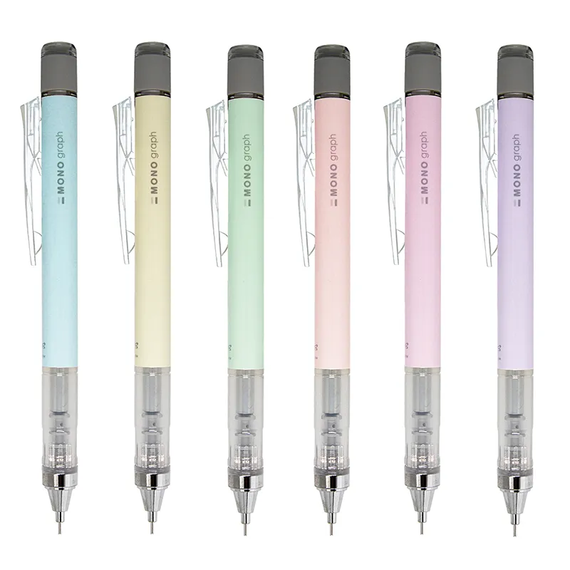 ดินสอกด TOMBOW MONOgraph 0.5 รุ่นสี Pastel (PCL-00652)