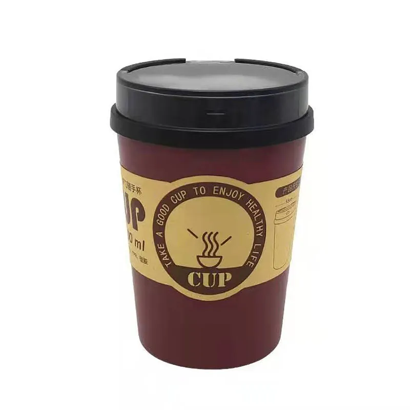 แก้วกาแฟ ถ้วยซุป พร้อมช้อน 500 ml. (TUM-00846)